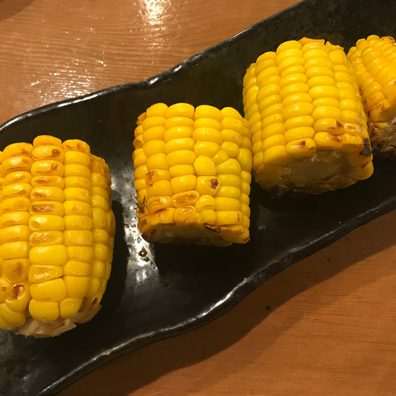 焼きとうもろこし(駒沢 魚庵 直)