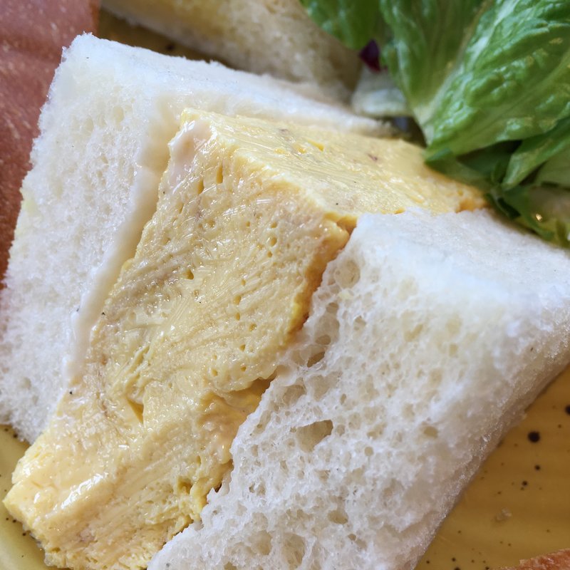 厚焼きたまごサンド(俺のベーカリー&カフェ)