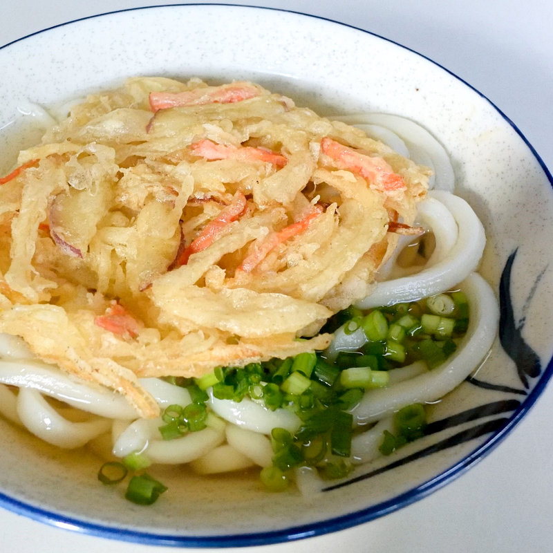 かけそのまま+かき揚げ(増井米穀店 （ますいべいこくてん）)