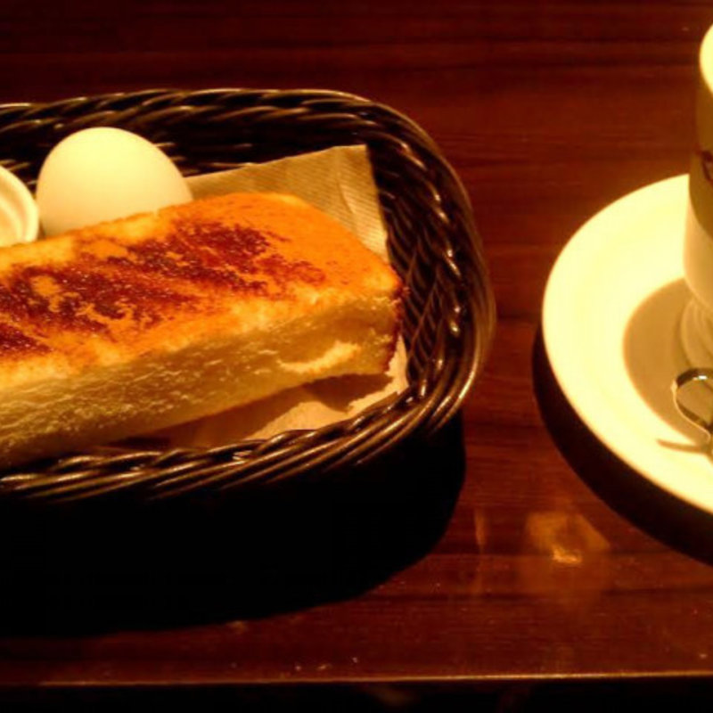 サービスモーニング(さかい珈琲 作草部店)