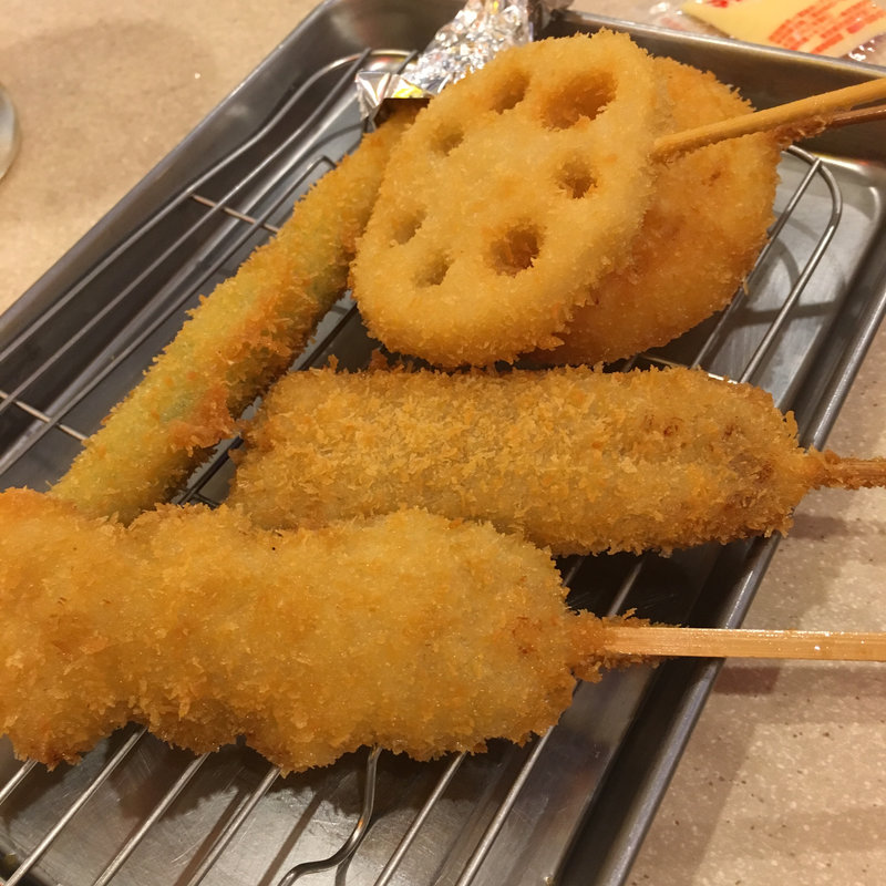 盛り合わせ（5品盛り）(串カツ田中 KITTE博多店)