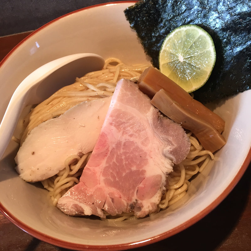冷製塩煮干しつけそば(中華蕎麦 志(こころ))