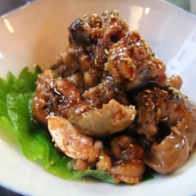 鰻肝煮(魚や なべいち)