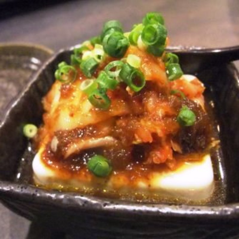 韓国冷奴(鉄板 道)