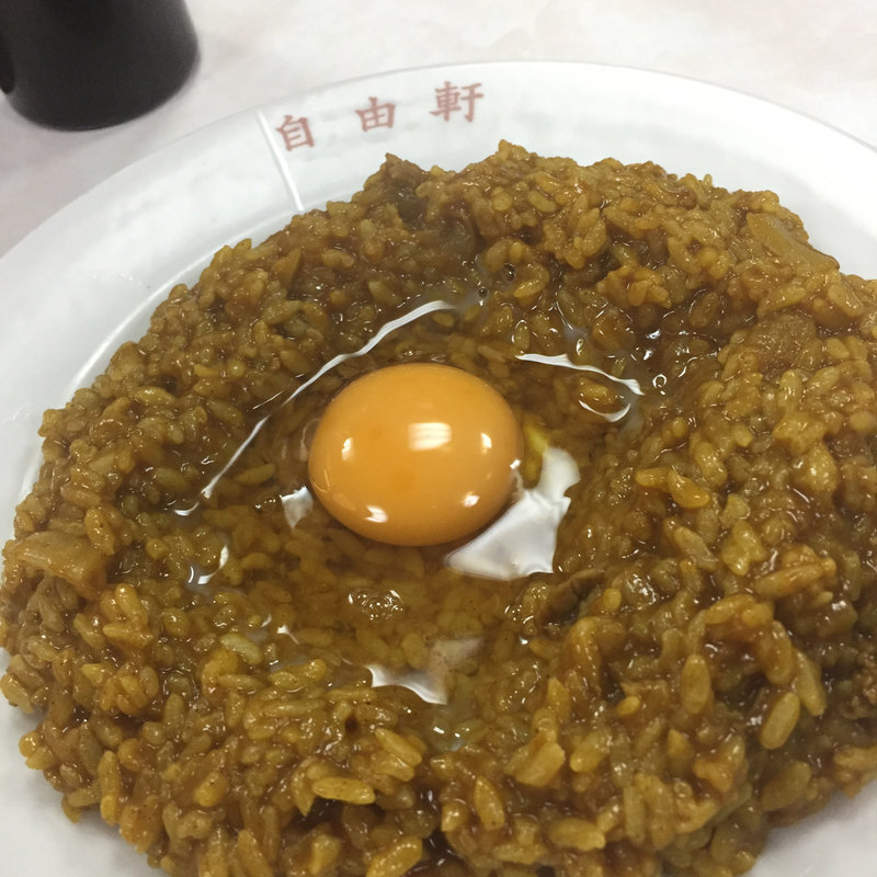 名物カレー(自由軒 難波本店)