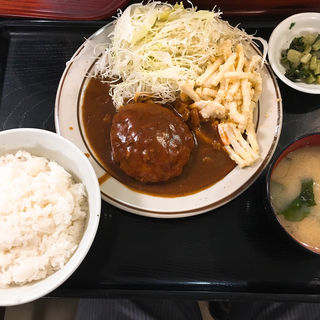 煮込みハンバーグ定食(大松 )