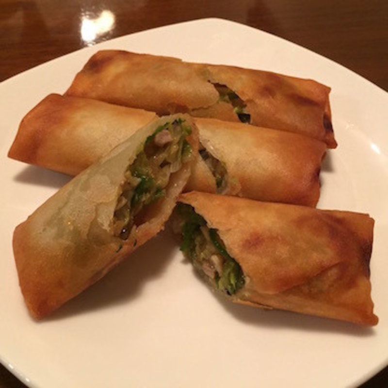 春巻き(四川料理楽山)
