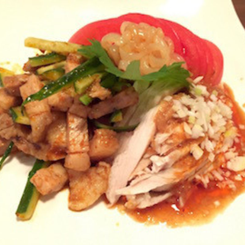 前菜3種盛り合わせ(四川料理楽山)