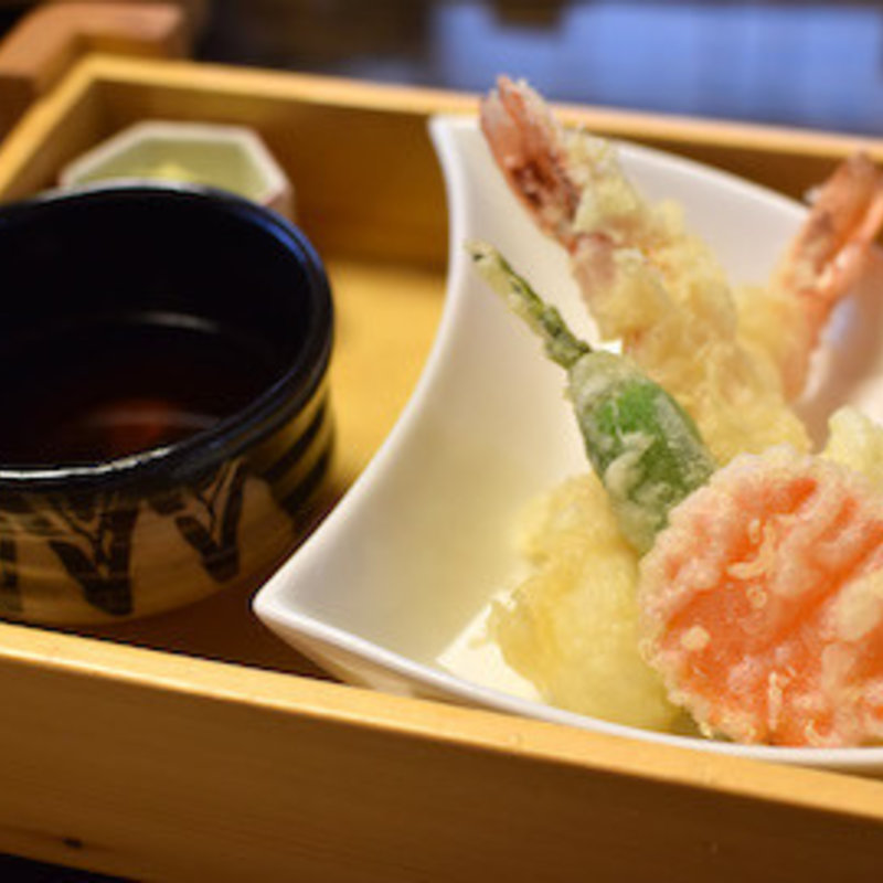 エビとお野菜の天ぷら(うを完 )