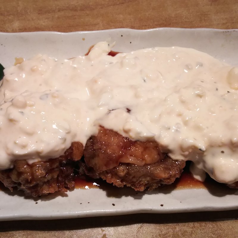 ちょっとこの椎茸ひと味違う「椎茸つくね南蛮」(日南市じとっこ組合 蒲田店)