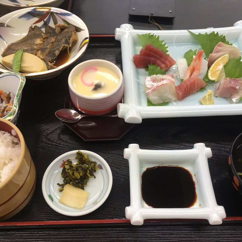 刺身定食(浜茶屋 )