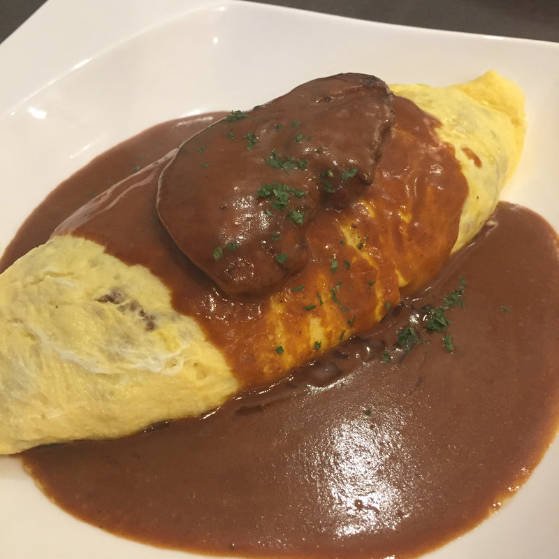 フォアグラオムライス(たいよう食堂)