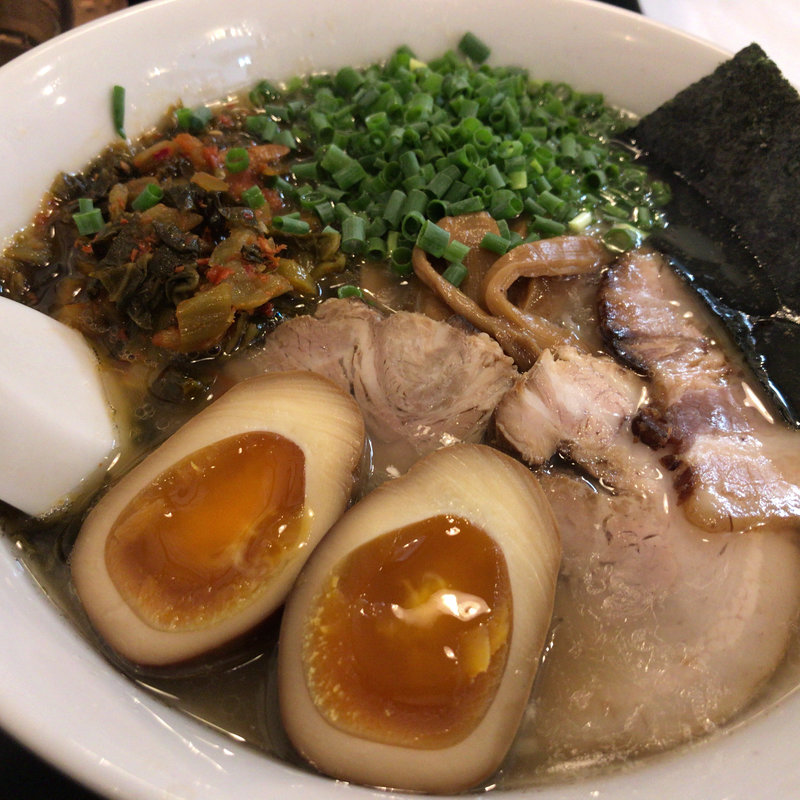 高菜麺（たかなそば）(ラーメン茂木)