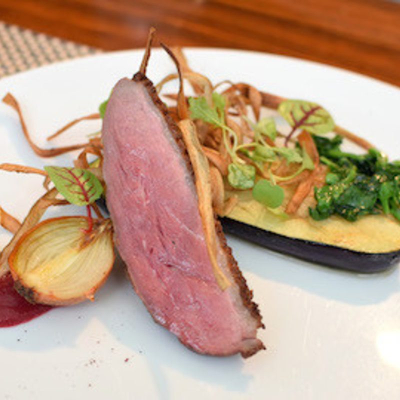 鴨のロースト(グランファミーユ・シェ松尾 成城コルティ店)