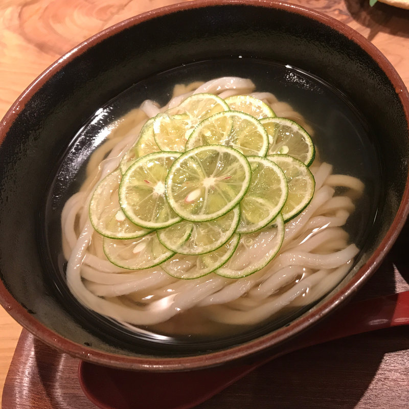 すだちかけ(二〇加屋長介 JRJP博多ビル店)