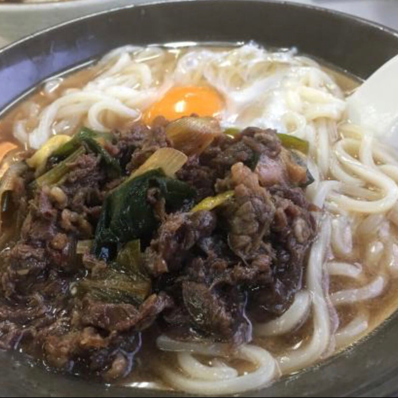 肉うどん(牧のうどん 片江店)