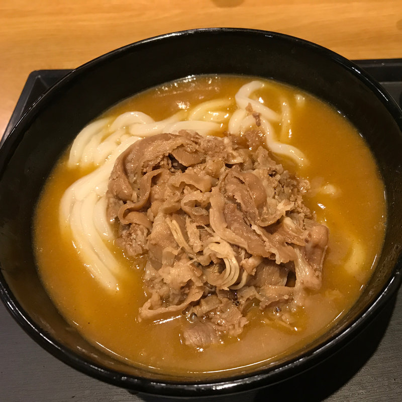 牛カレーうどん（肉追加トッピング）(ウエスト 川端店(うどん))