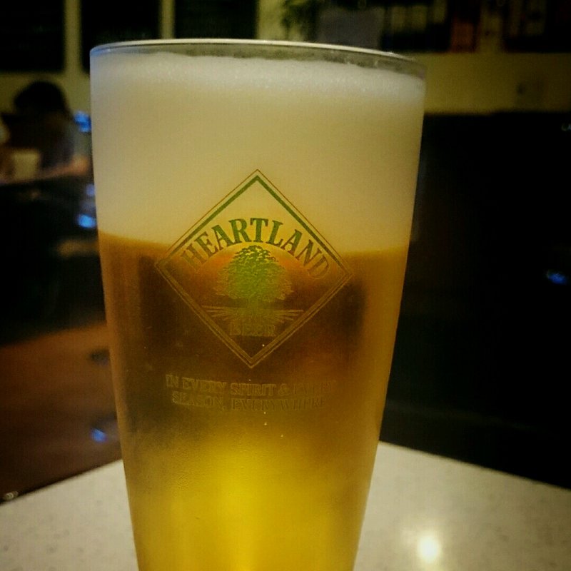 ハートランドビール(榎本ハンバーグ研究所 西ヶ原店)