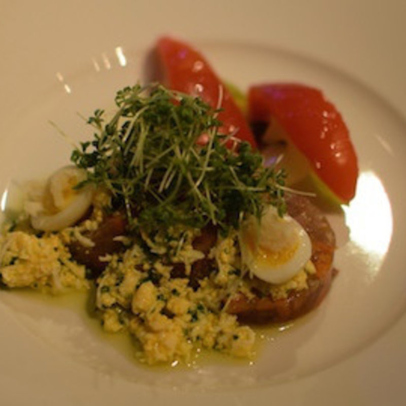 黒毛和牛と根菜のリンドスュルツヒェン アイヤービネグレット　夏野菜の爽やかなマリネと共に(銀座ハプスブルク・ファイルヒェン)