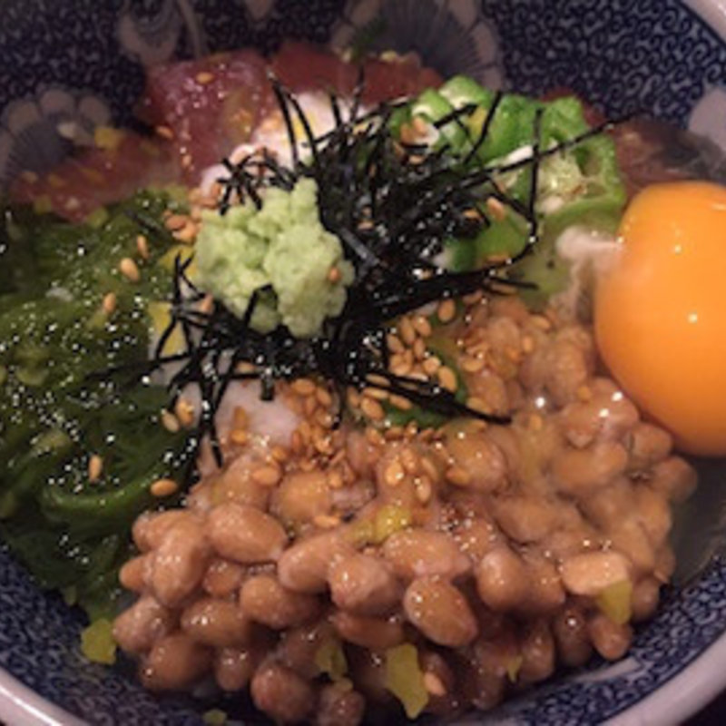 鮪ねばねば丼(酒菜家 秀)
