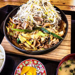 みそホルモン定食(かつ太郎食堂 )