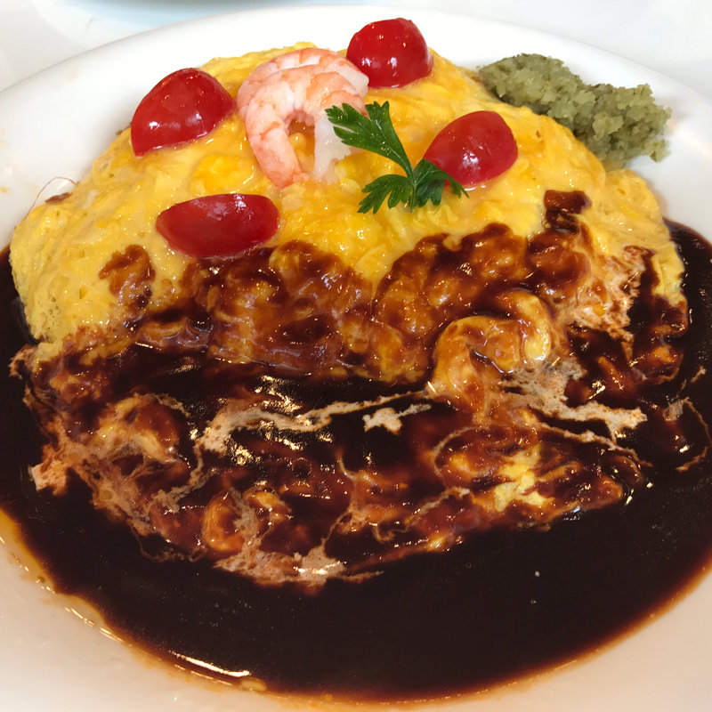 デミグラスソースのオムライス(新宿中村屋 新宿高島屋売店)