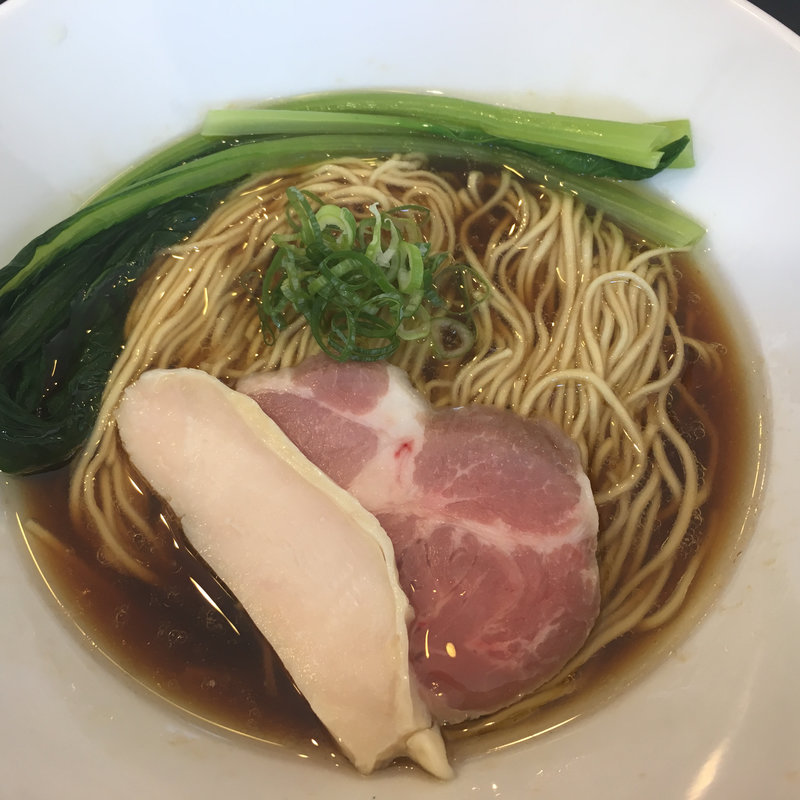 特製芳醇鶏そば 醤油(麺や福はら)