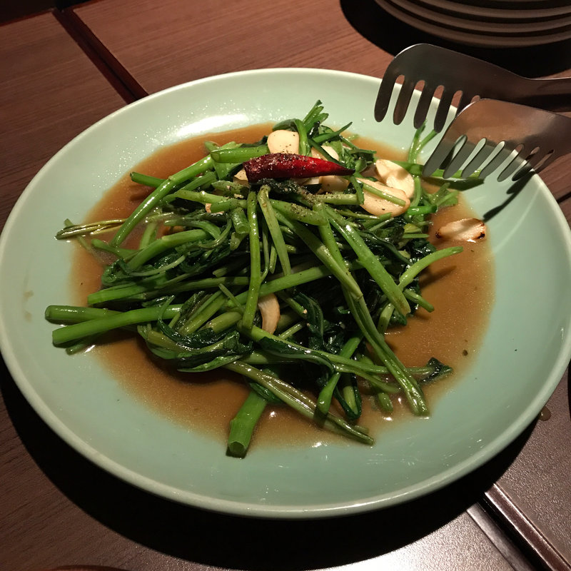 空芯菜のヌクマム炒め(アジアンダイニング SAHARA 船橋店)