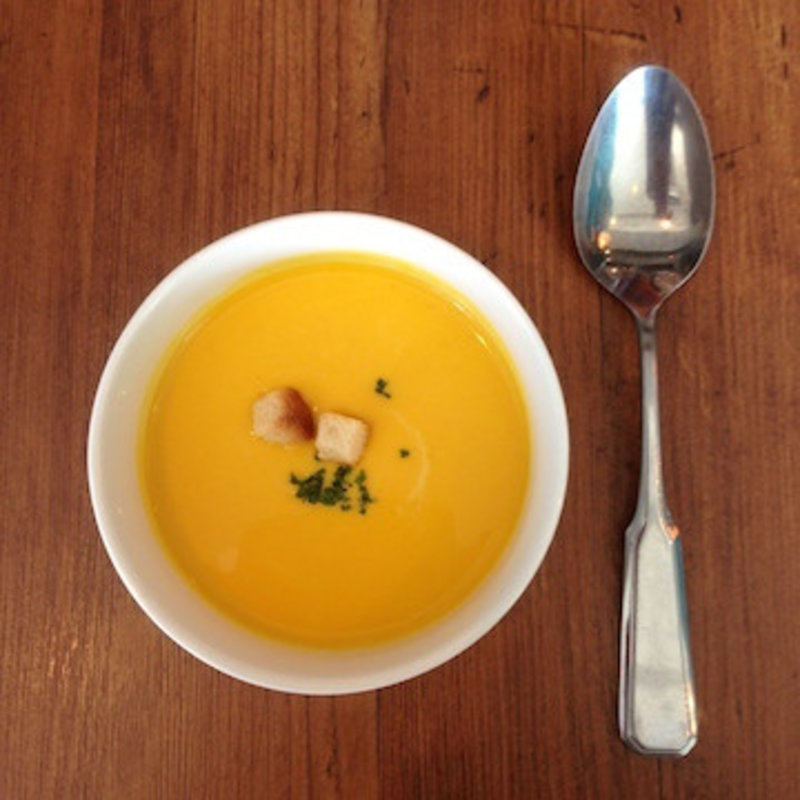 冷製かぼちゃのポタージュ(ターブル　ド　ペール )