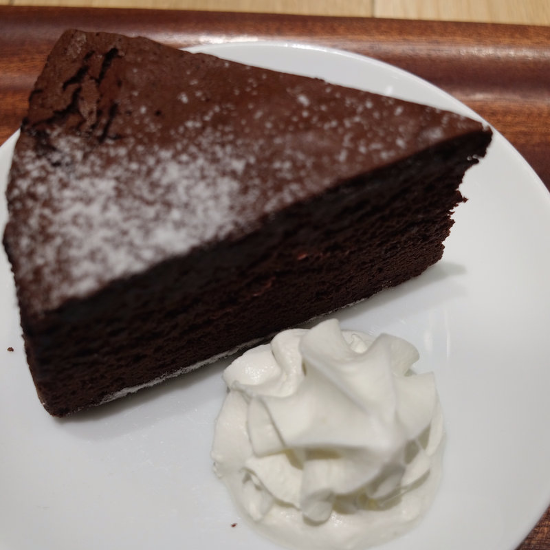 ガトーショコラ(ホノルルコーヒー KITTE博多店)