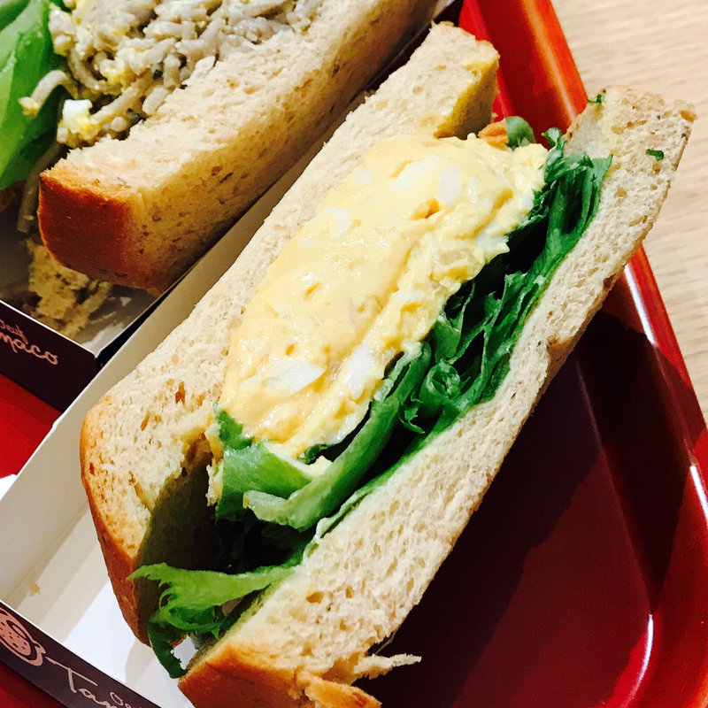 鯛みそ＆白ごまタマゴサンド(ウフ タマコ サンド 丸井吉祥寺店)