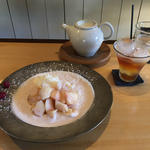 桃のスウプ(カフェ シロイロ （cafe shiroiro）)