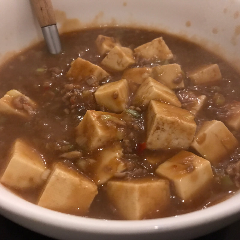 麻婆豆腐(どんぐり)