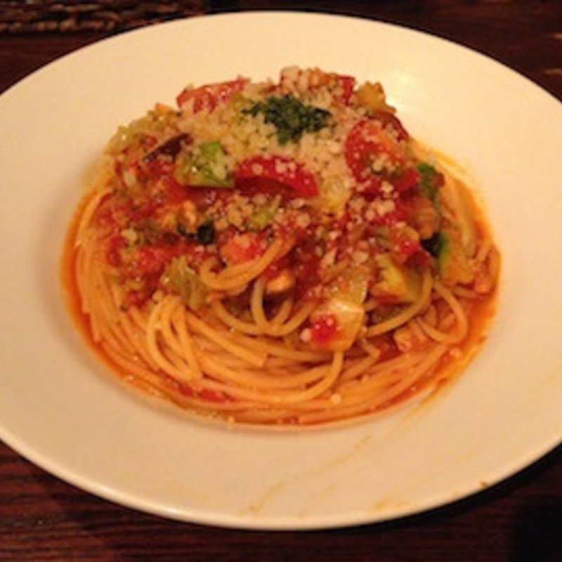 野菜とキノコのトマトソース(パスタ キッチン （PASTA KITCHEN）)