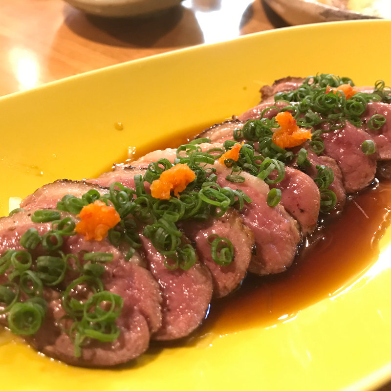 合鴨のたたき(ぼこい)