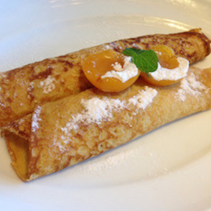 アプリコットクレープ(カフェラントマン 青山)