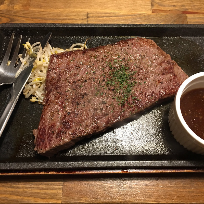 黒毛和牛ステーキ(ステーキOgawa)