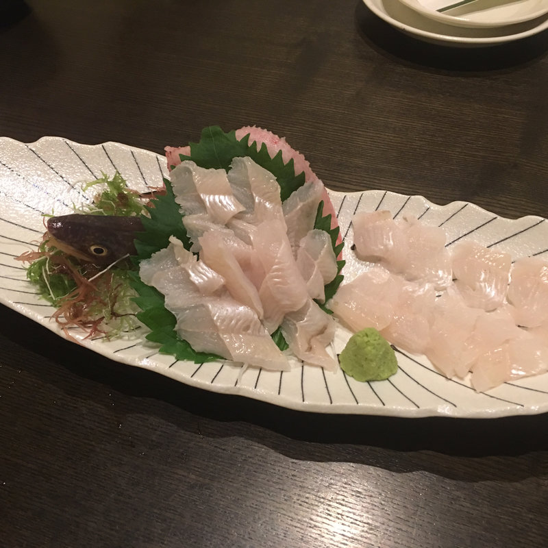 穴子の刺身(ジェイボスコ )