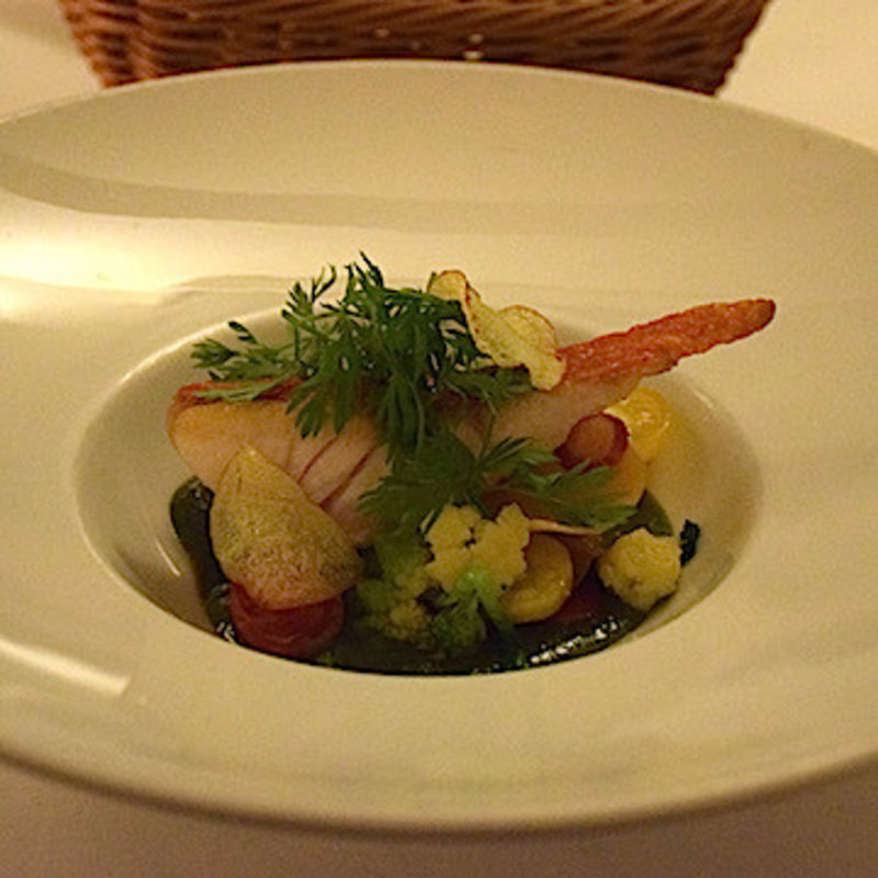 金目鯛のポワレ(リストランテ プリミ・バチ)