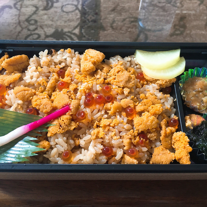 利尻うにめし弁当(食堂丸善)