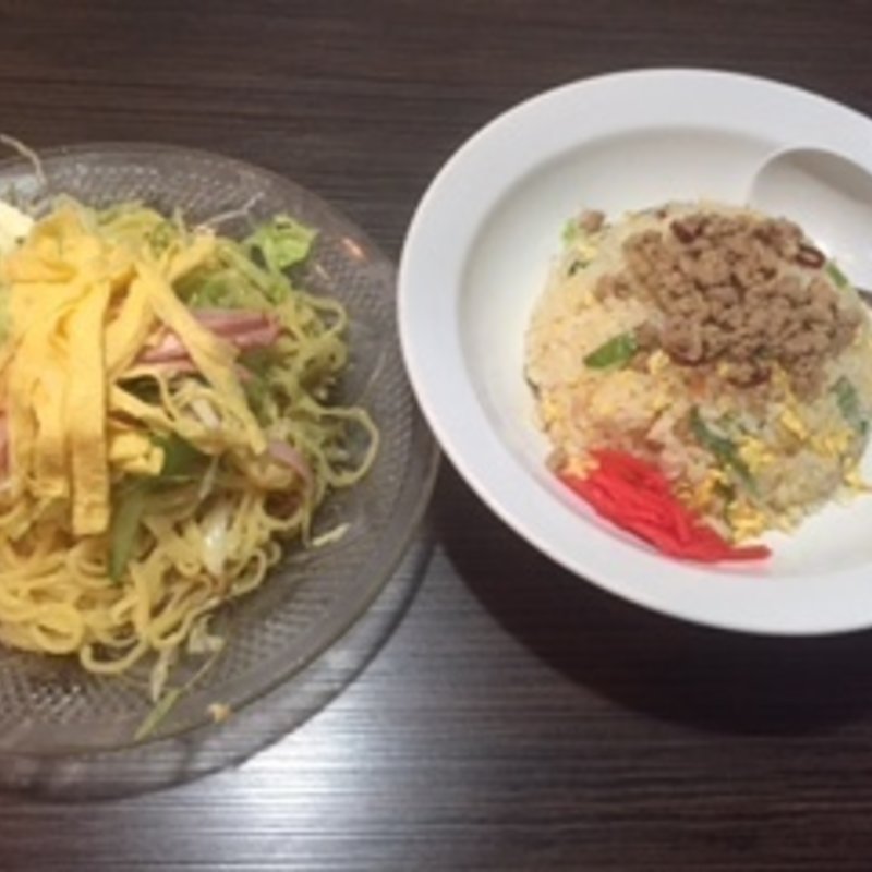 冷やし中華セット(一心館)