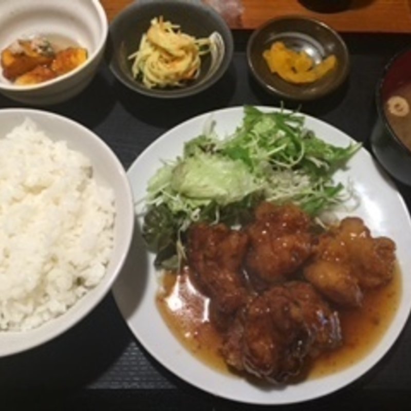 とり唐甘酢あんかけ(魚とん （【旧店名】ちゃのま）)