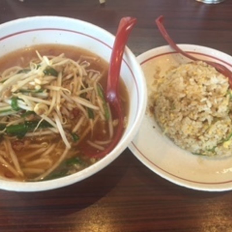 炒飯セット(台湾らーめん江楽)