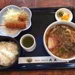 きしめんランチ(レストラン天王 美和店)