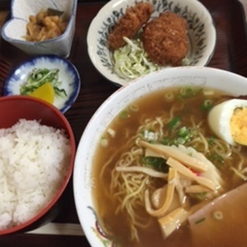 らーめん定食(福田屋)