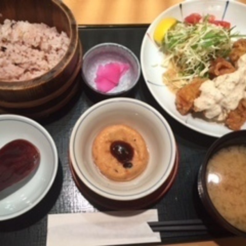 チキン南蛮定食(ためつ食堂)