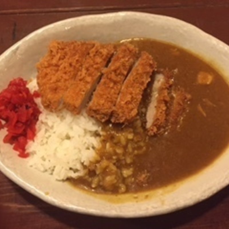かつカレーライス(カレー小屋 吉)