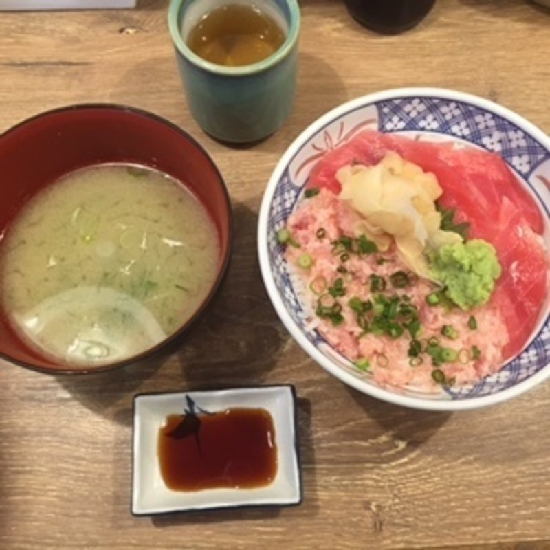 まぐろネギトロ丼(磯丸水産 プリンセス大通り店 )