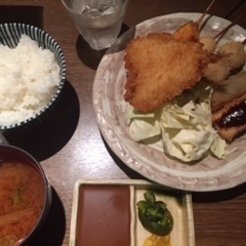 週替定食(串揚げ処 味串)