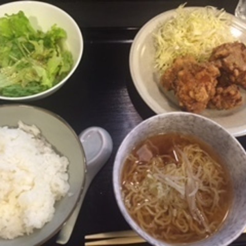 唐揚げ定食(子守熊食堂 （コアラショクドウ）)